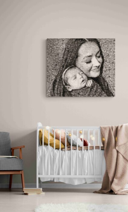 babyroom photo mosaic